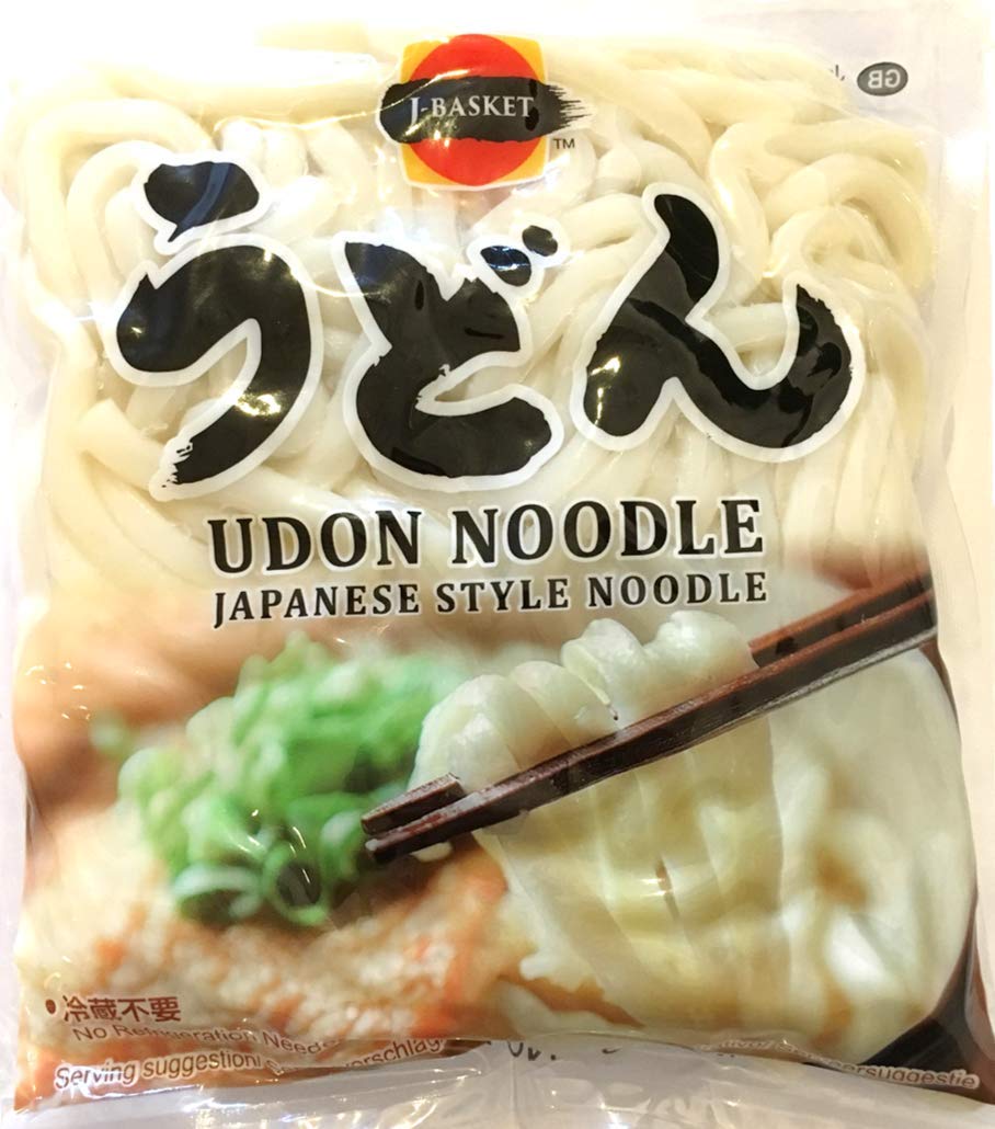 J-Basket Udon Noodle Japanese Style Noodle 200G (2 Packs)