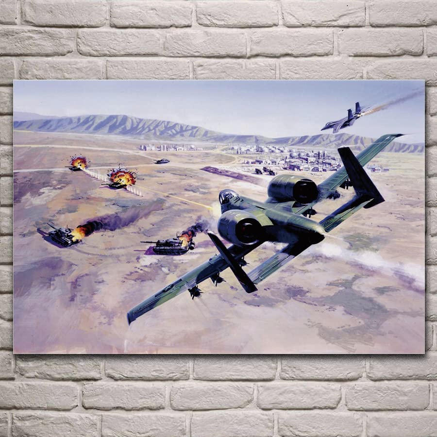 A-10 サンダーボルト II イラスト