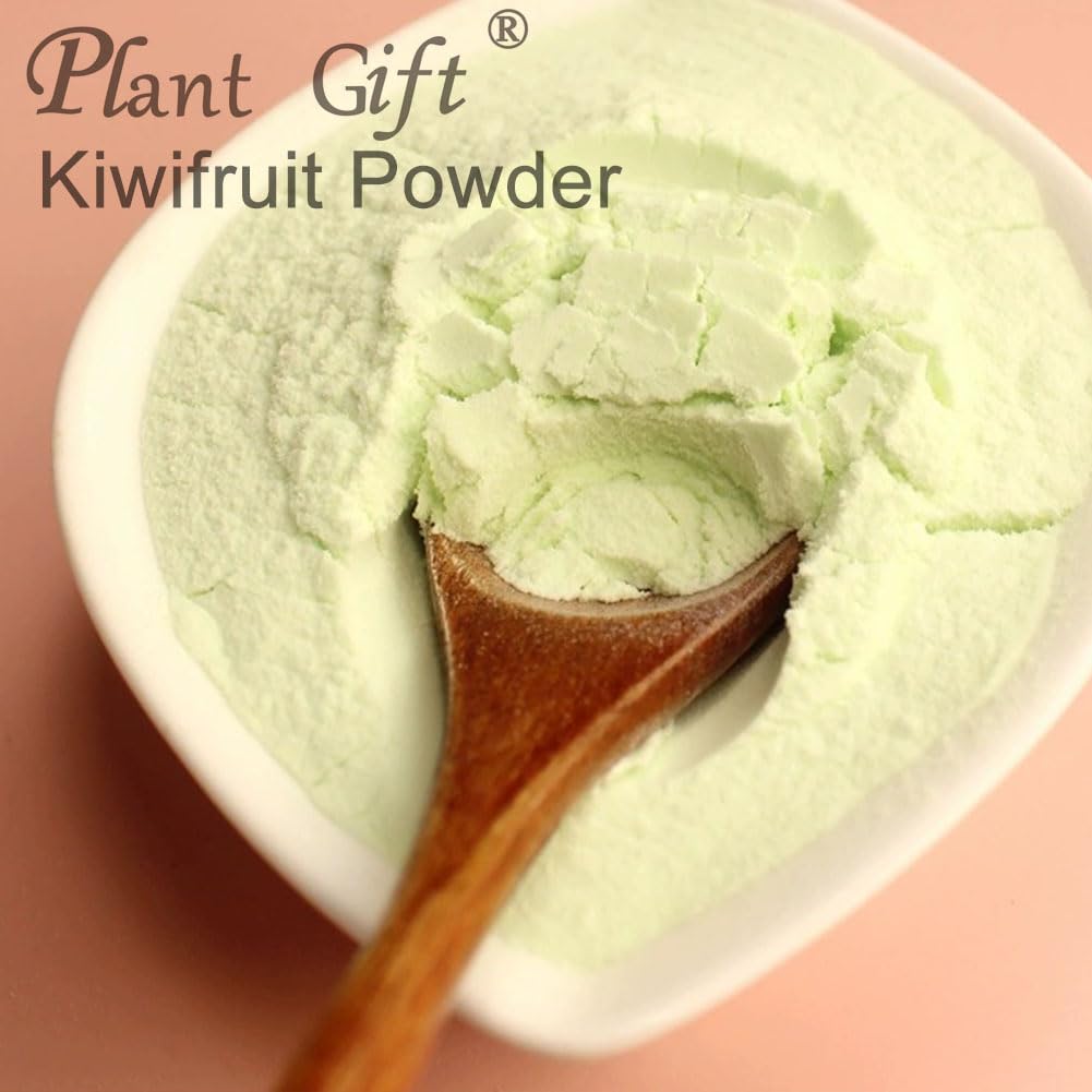 Plant Gift 100% Puro Polvo de Kiwi 猕猴桃粉, Para Bebidas 100g | Natural. Sin rellenos, sin aditivos. Liofilizado, sabor afrutado. Para batidos y repostería. Also: Kiwifruit Powder.