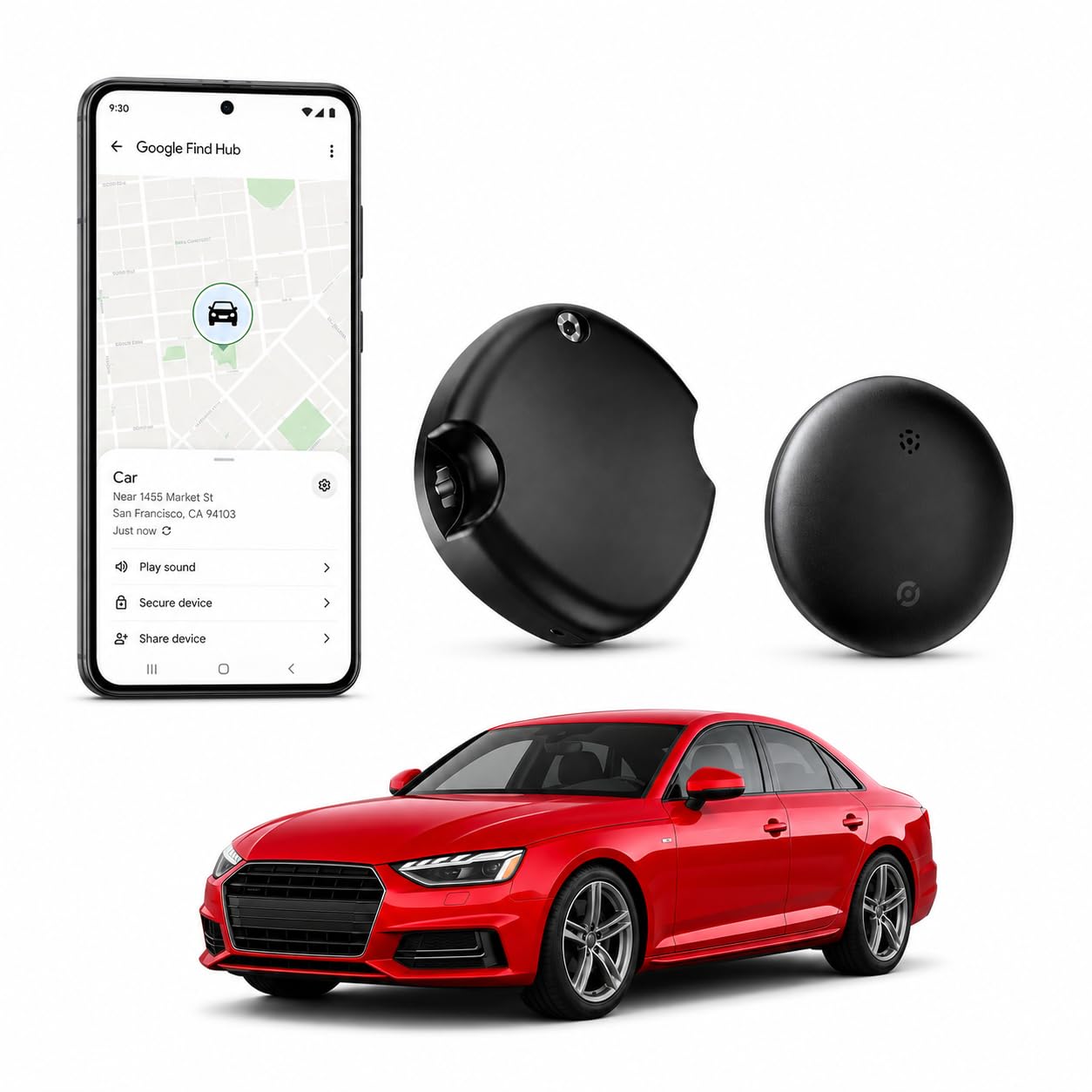 SUNOLINK Magnetic Hidden GPS Tracker - gps trackers | Mubboo