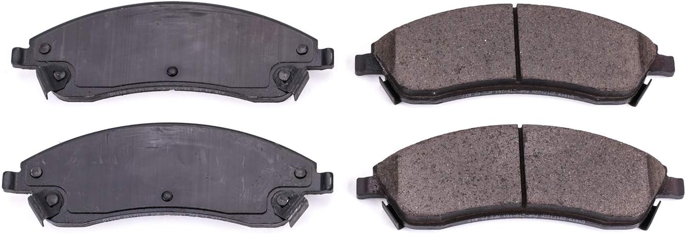 PowerStop Front Brake Pads For Cadillac CTS 2006-07 |SRX 2004-09 |STS 2005-08 |Pontiac Bonneville 2004-05 - Z16 Ceramic Brake Pads Replacement, 16-1019