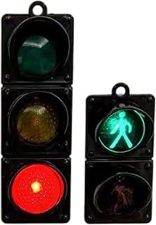 2pcs Miniature Traffic Light Fridge Magnets, Funny Fridge Magnets, Mini Stop Light Refrigerator Decorations, Housewarming Gift