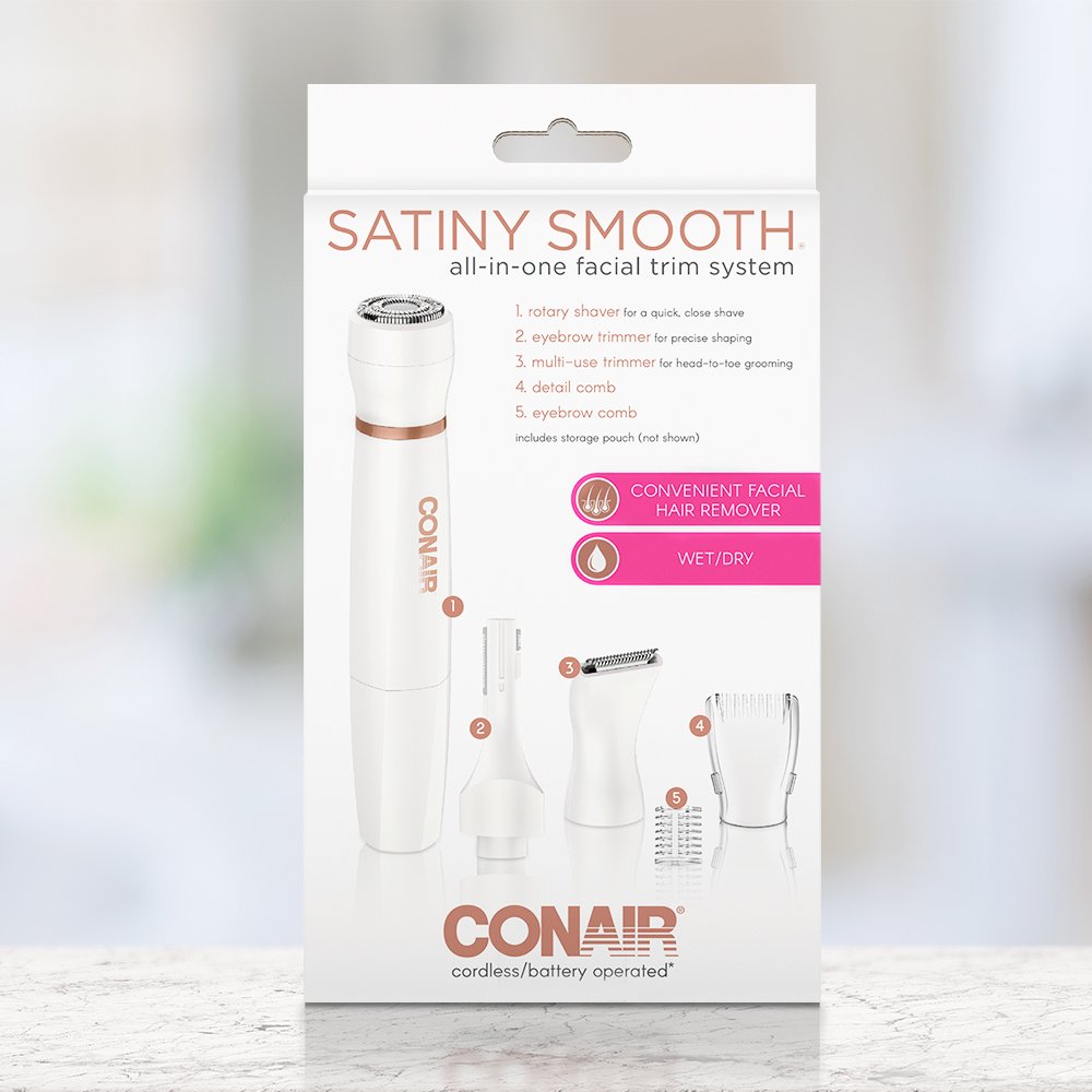 conair facial hair removal