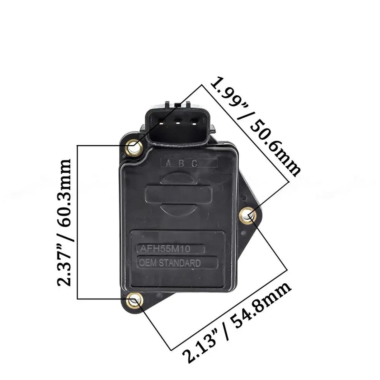 Sensore Ossido NOX Azoto Per Nissan D21 Pickup 2.4L 1990-1996 AFH55M-06 AFH55M-10 16017-86G02 16017-86G03 1/2PCS Sensore Flusso Aria Massa MAF 16014 86G03 Cavo(Sensor)