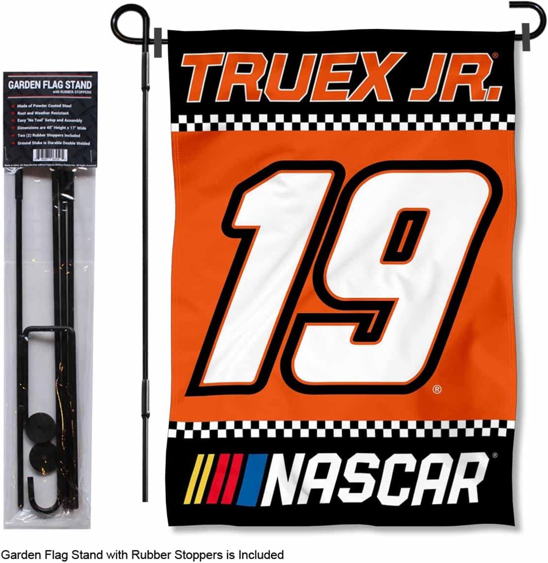 Martin Truex Jr. Garden Flag and Flagpole Mount - Image 2
