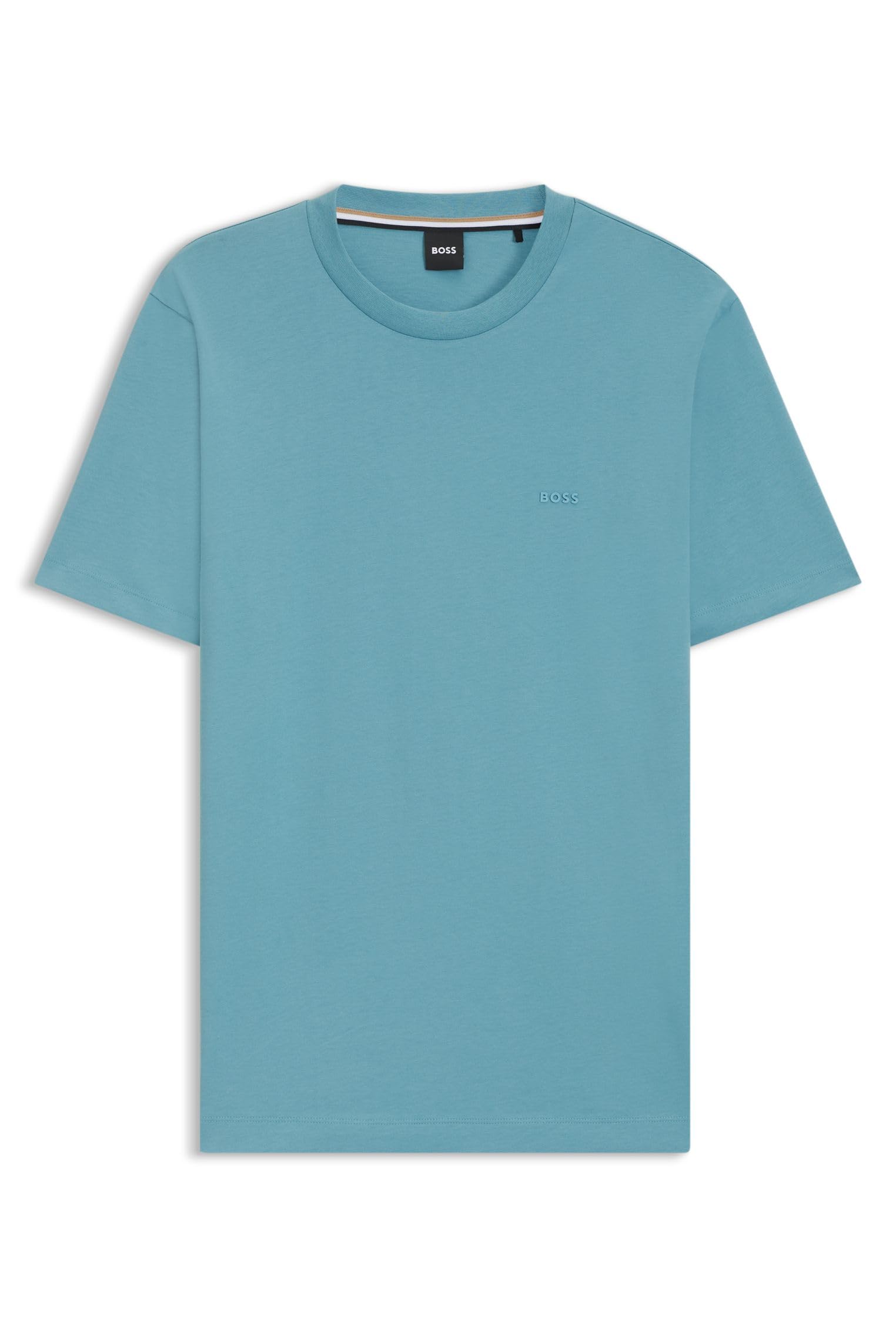 Boss Men's Hbb Thompson Tonal Logo T-Shirt - Light/Pstl Blue - Large