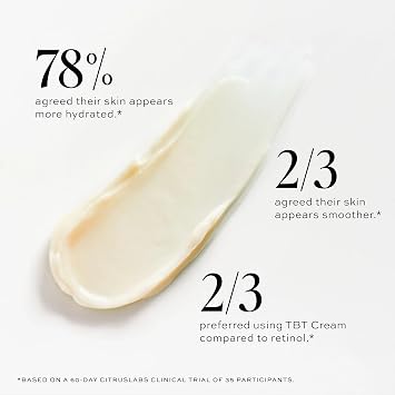 DIME Beauty TBT Cream - Anti-Wrinkle Night Cream, 1.7 oz | Bakuchiol retinol alternative firms & smooths fine lines. Night moisturizer, Vegan, Cruelty-Free face cream.