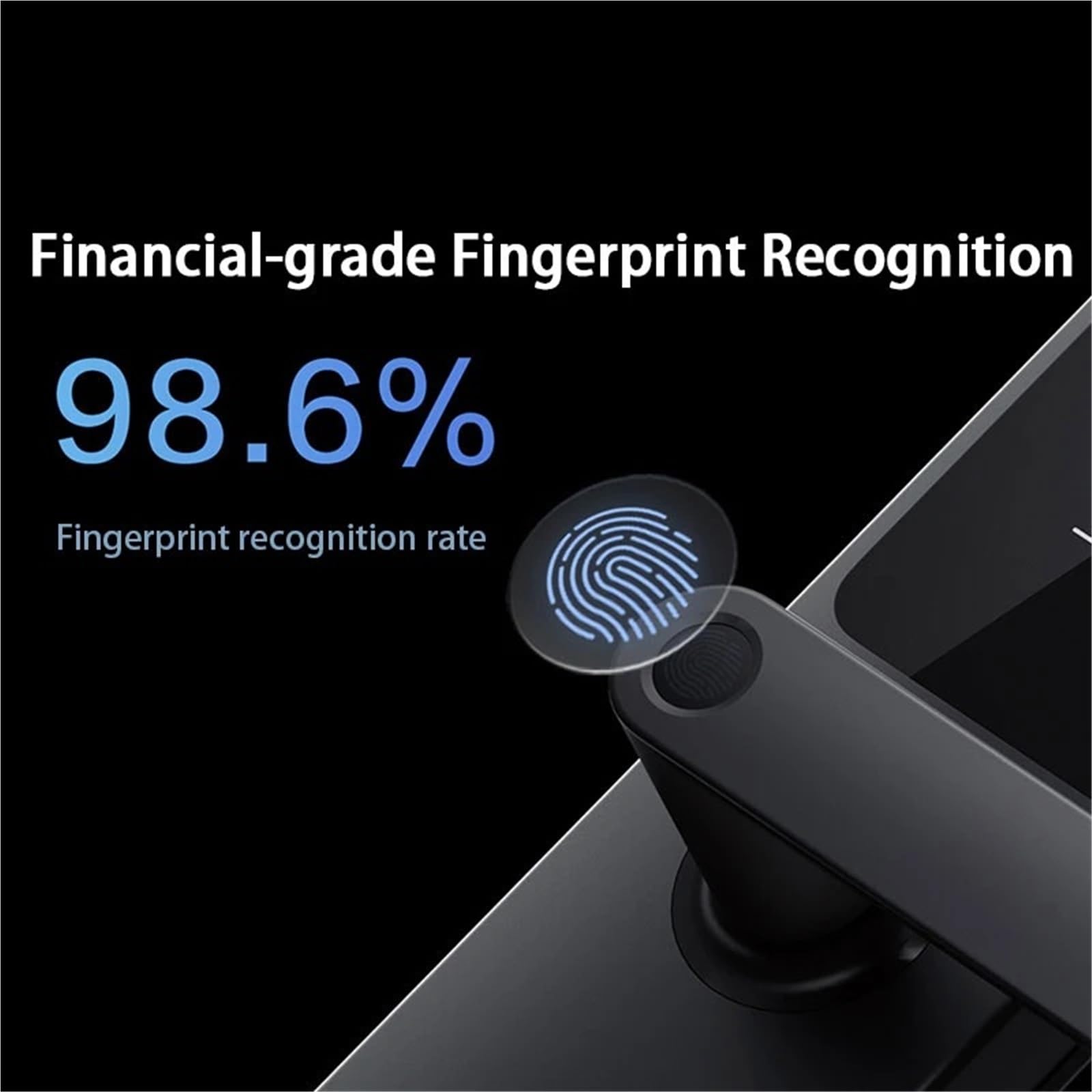 Serratura intelligente, Smart Door Lock A100 Pro Blocco impronte digitali APP Bluetooth Password NFC