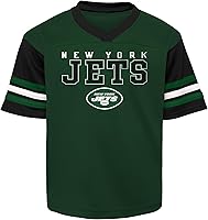 Vista 17 de Outerstuff NFL Teams - Camiseta tipo jersey de punto para niños y jóvenes varones con logotipo del equipo (8-20)