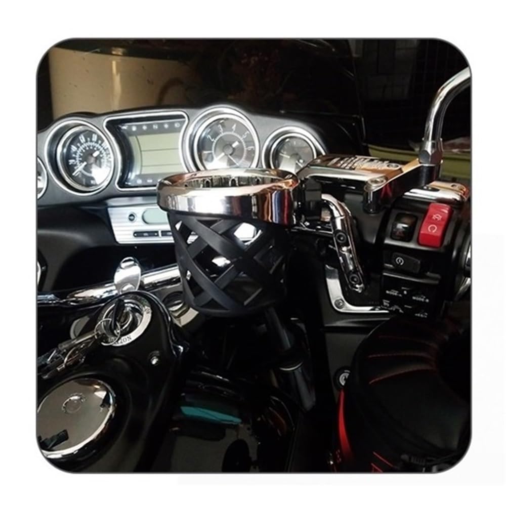 Motorrad Getränkehalter Motocross Fahrrad Flaschenhalter Motorrad Getränkebecher Halterung Montiert Für Für Road Für GLI Für Ultra Flaschenhalter(Color-Ch)