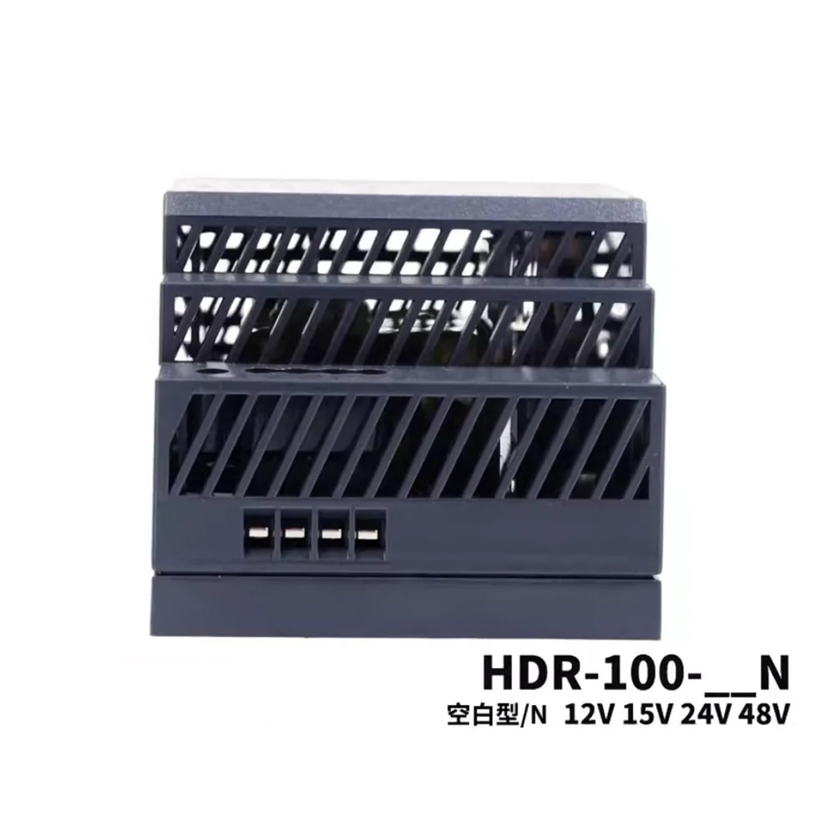 DIN-Schienen-Schaltnetzteil 100W Step Shape ~ W DIN Rail HDR-100-12 | 12V HDR-100-15 | 15V HDR-100-24 | 24V HDR-100-48 | 48V(HDR-100-12)