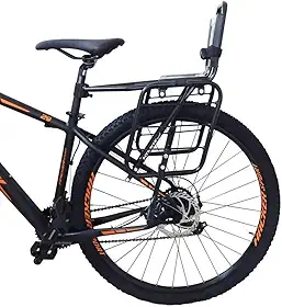 Cadeirinha Bicicleta Infantil Com Bagageiro Acoplado TOP