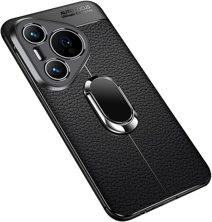 Shockproof Case for Huawei Pura 80 Ultra/80 Pro +/80 Pro/80, Full Lens Protection TPU Phone Cover with Metal Stand Slim Case,Blue,80 Pro +