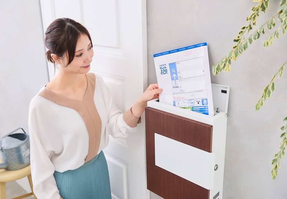 新品未使用◆郵便ポスト 壁掛け 大型 鍵付き レターパック対応 高耐久 左開 Amazon.co.jp: カバポスト 郵便ポスト ポスト郵便受け 壁掛け