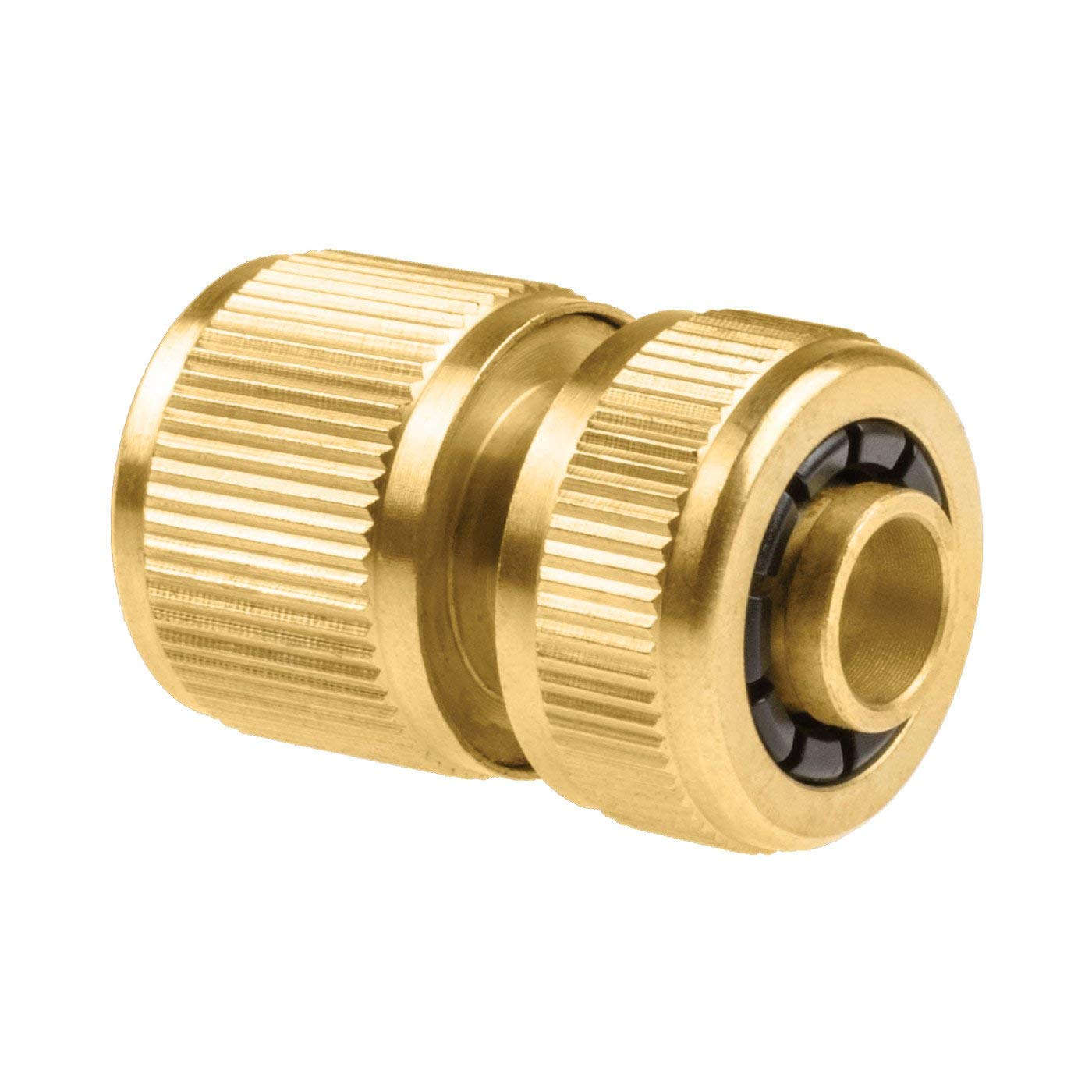 Cellfast Schnellverbindungsstück, Reparator, Schnellkupplung, Schnellverbinder - Durchlauf BRASS™ aus Messing 3/4", 19mm, 53-835