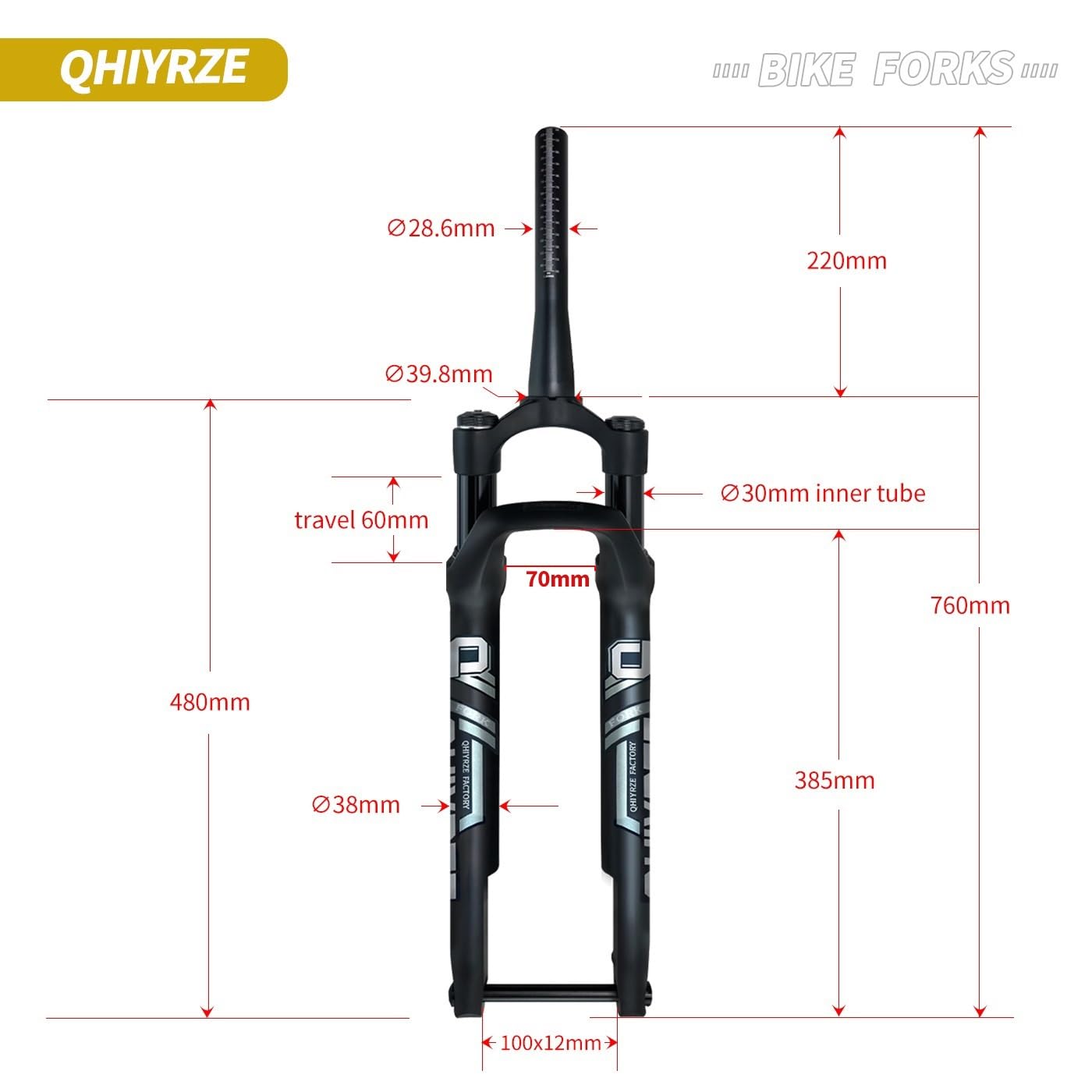 Amazon.co.jp: ロードバイク サスペンションフォーク 700C オフロード