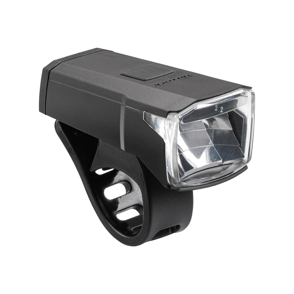 TRELOCK Zestaw świateł rowerowych LS 440 Light Hammer 40 LUX + LS740 tylne światło – funkcja ładowania USB – zasięg widzenia 60 m – wskaźnik baterii – dopuszczenie do ruchu drogowego
