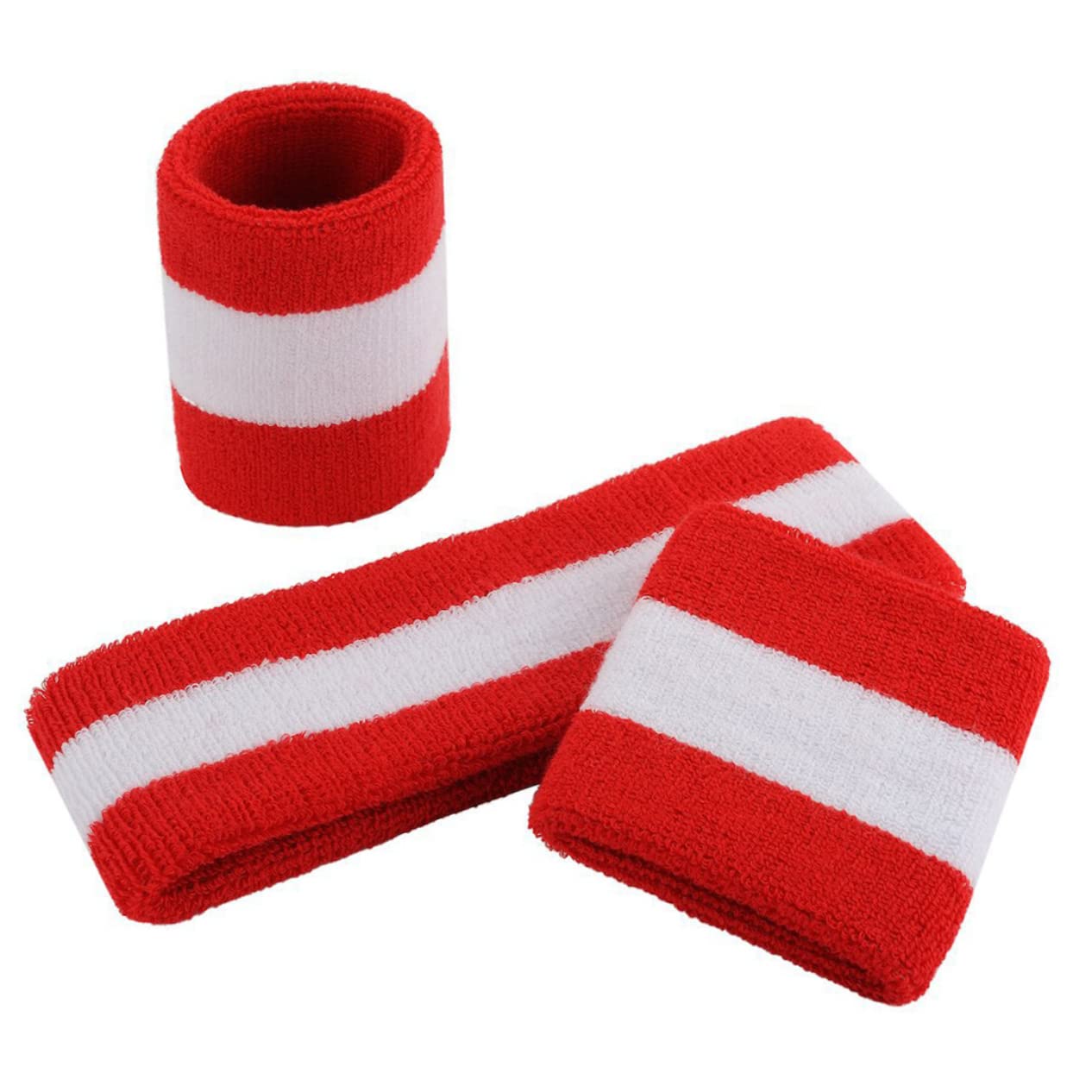 TOYANDONA Conjunto Banda el Sudor y Muñequera Banda Resistente Sudor Yoga Running Baloncesto