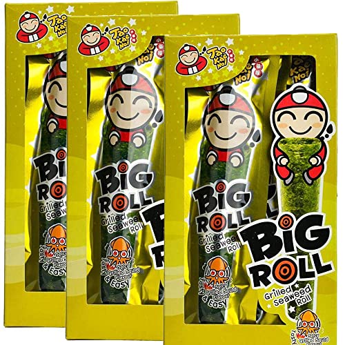 Big Roll Grilled Seaweed Roll (Spicy Grilled Squid, 3 BOX)