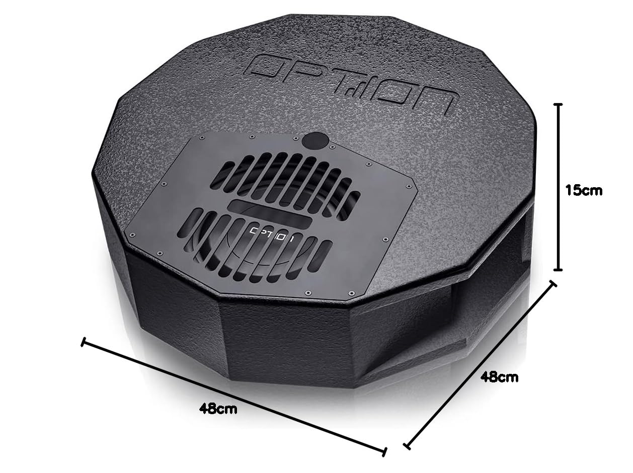 Option Zestaw subwoofera kompatybilny ze Skoda Octavia III (typ 5E, rok produkcji 2013-2020) DRIVE10BR-P pasywny subwoofer w zestawie Plug & Play do Skoda Octavia (do systemów