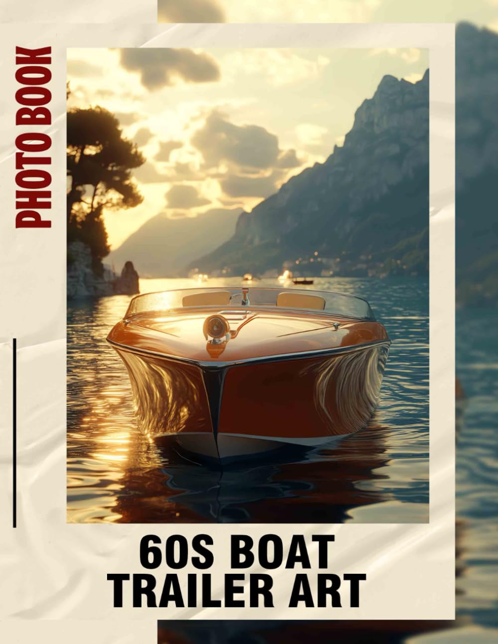 60s Boat Trailer Art: Calming Visuals Featuring Beautiful Orchids for Relaxation and Mindfulness