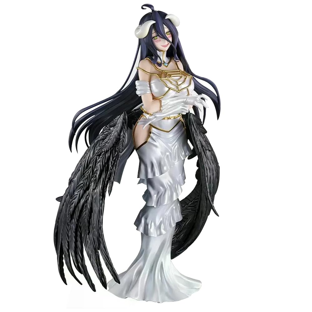 Albedo Figura de vestido de noche blanco Ver. Figura de chica anime, modelo