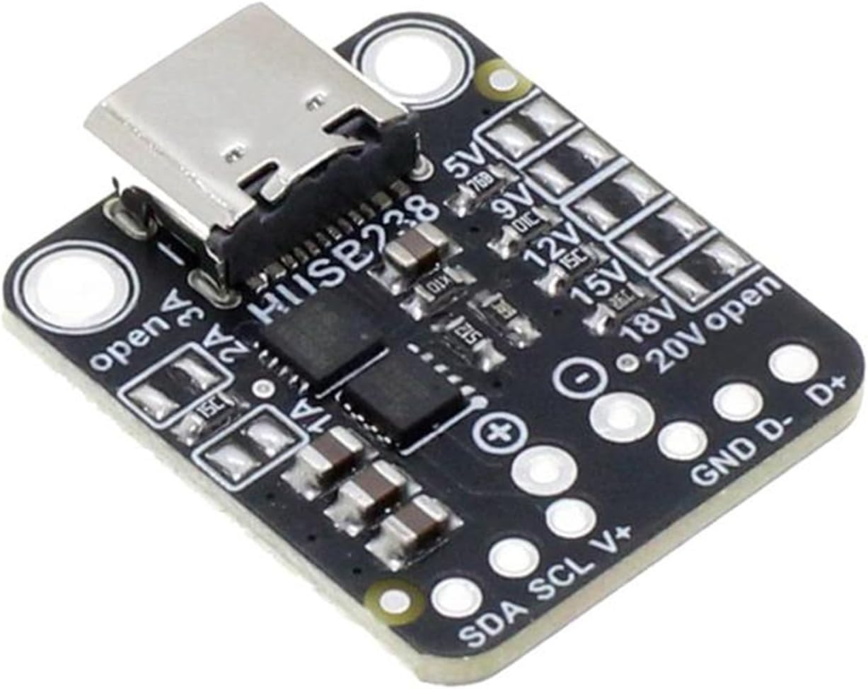 Programmable HUSB238 Decoying Module USB Receiver I2C Dynamic Current Power Management Device Microcontroller Flexible Dynamic Selection