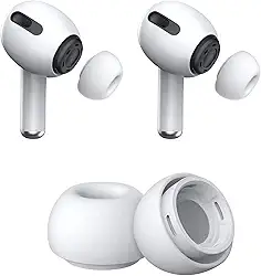 Pontas de Borracha Silicone para Fones de Ouvido Apple AirPods Pro Borrachinha Confortáveis Adaptador Encaixe Orelha Earbud (Tamanho P)