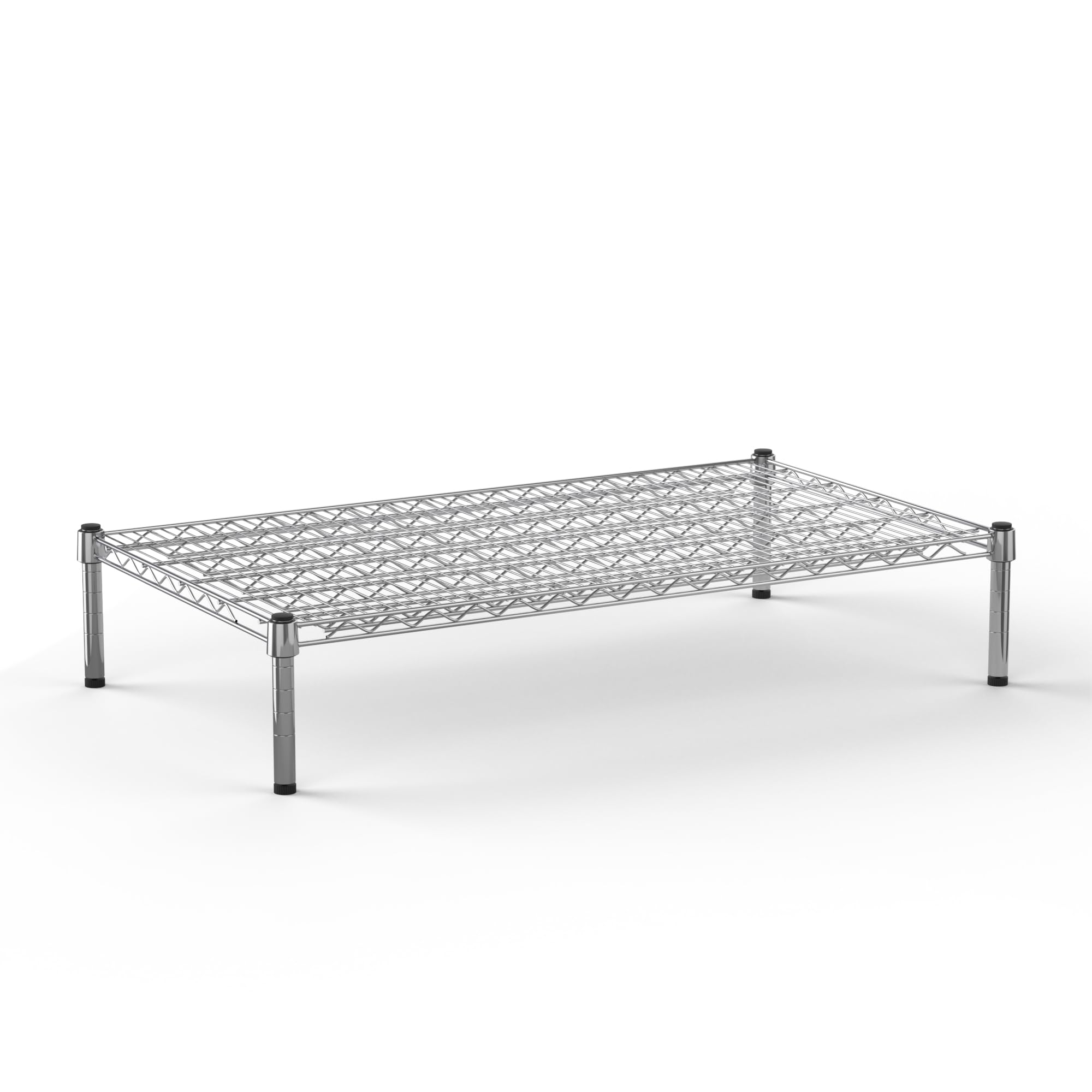 Regal Altair 24" Deep x 42" Wide x 8" Height Wire Shelving Kit | 1-Tier | NSF Commercial Storage Rack Unit