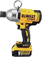 Vista 2 de DEWALT Kit de llave de impacto inalámbrica MAX* XR de 20 V con mandril de liberación rápida (DCF898P2)