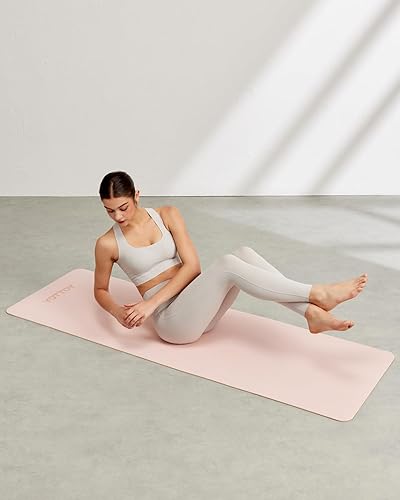 Miniatura 8 de Tapete de yoga, tapete de ejercicio TPE antideslizante (14 de pulgada) para pilates, fitness y entrenamientos descalzos, estudio de gimnasio en casa
