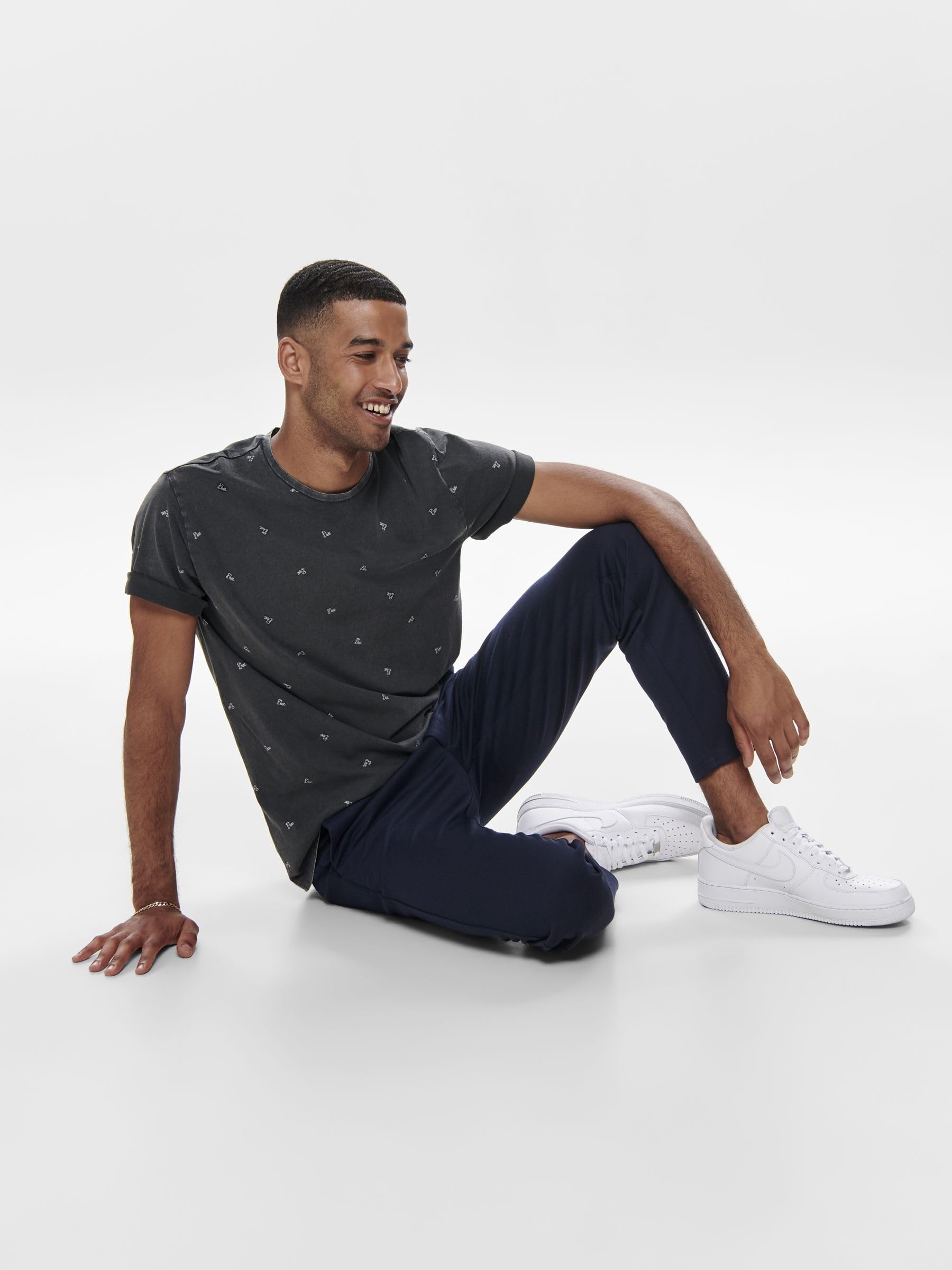 ONLY & SONS Onsmark Slim Gw 0209 Pant Noos - chinosy Mężczyźni