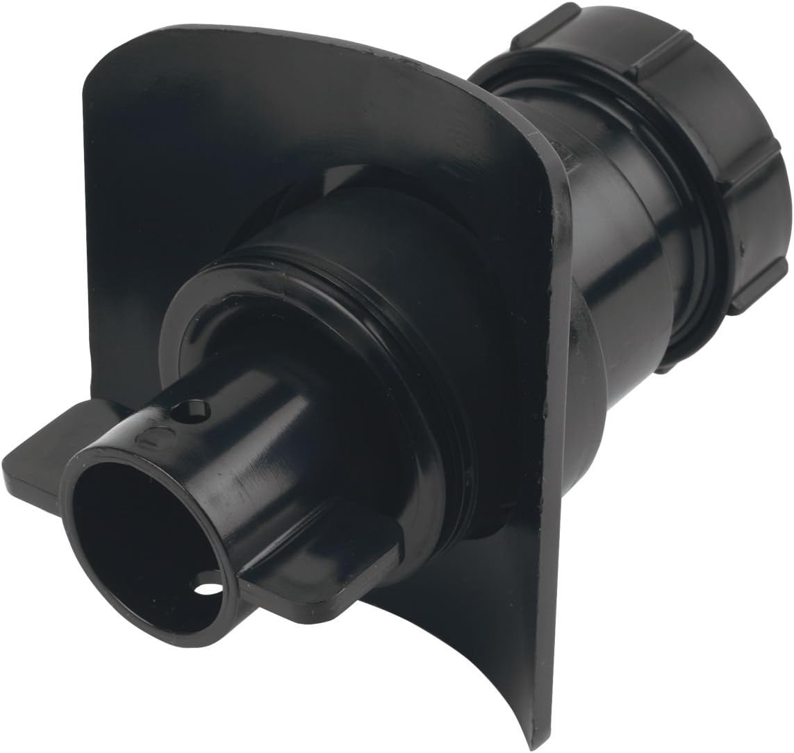 McAlpine Mechanical Pipe Boss Connector Black 40mm Amazon.co.uk DIY