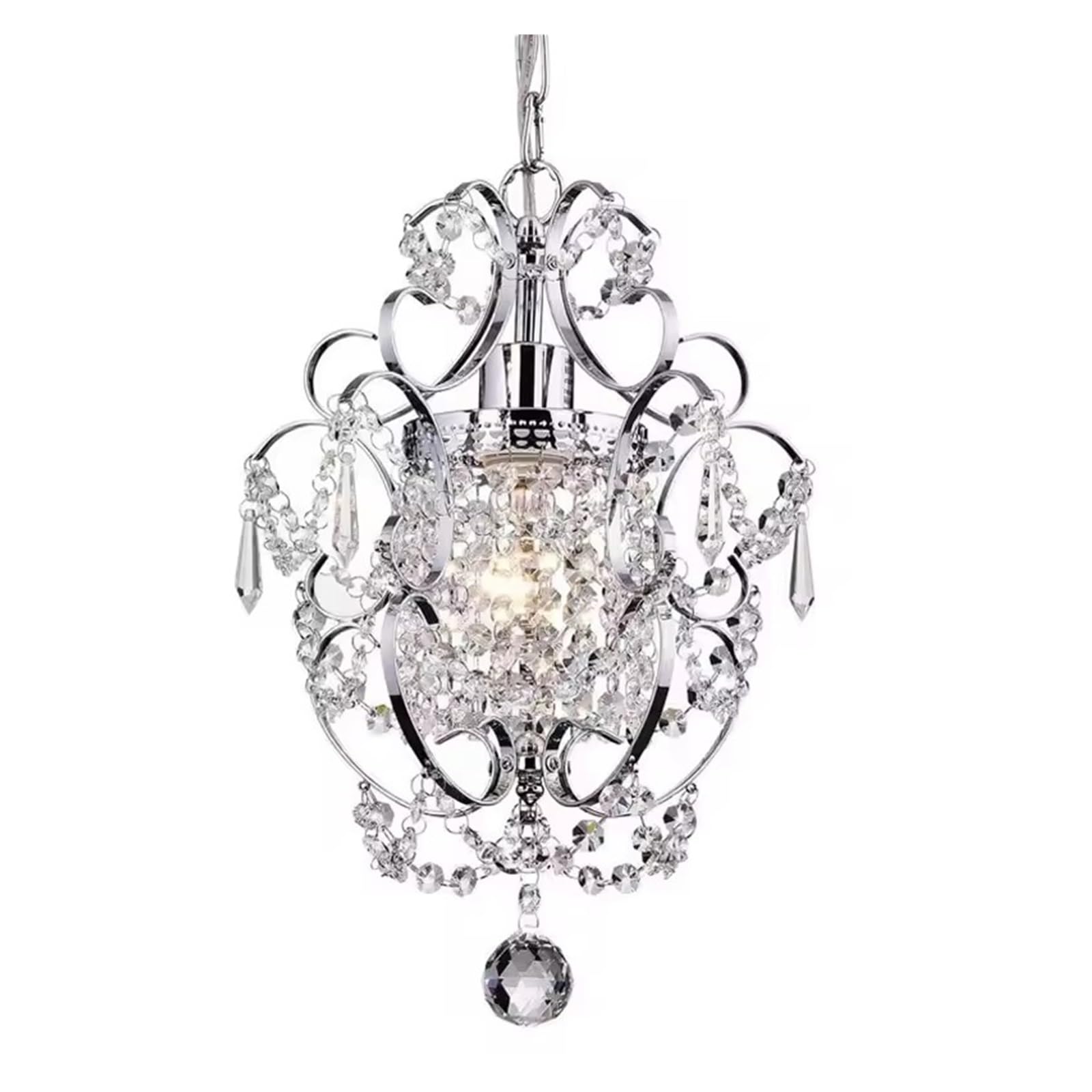 Suspension moderne en cristal luminaire suspendu pour salle à manger chaleureuse