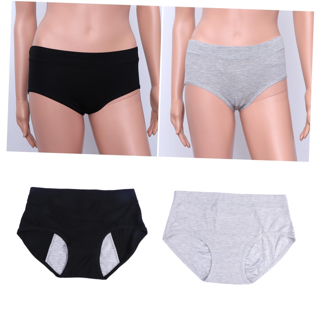 SHERCHPRY 8 piezas de ropa interior para adolescentes y niñas, ropa interior a prueba de período, bragas