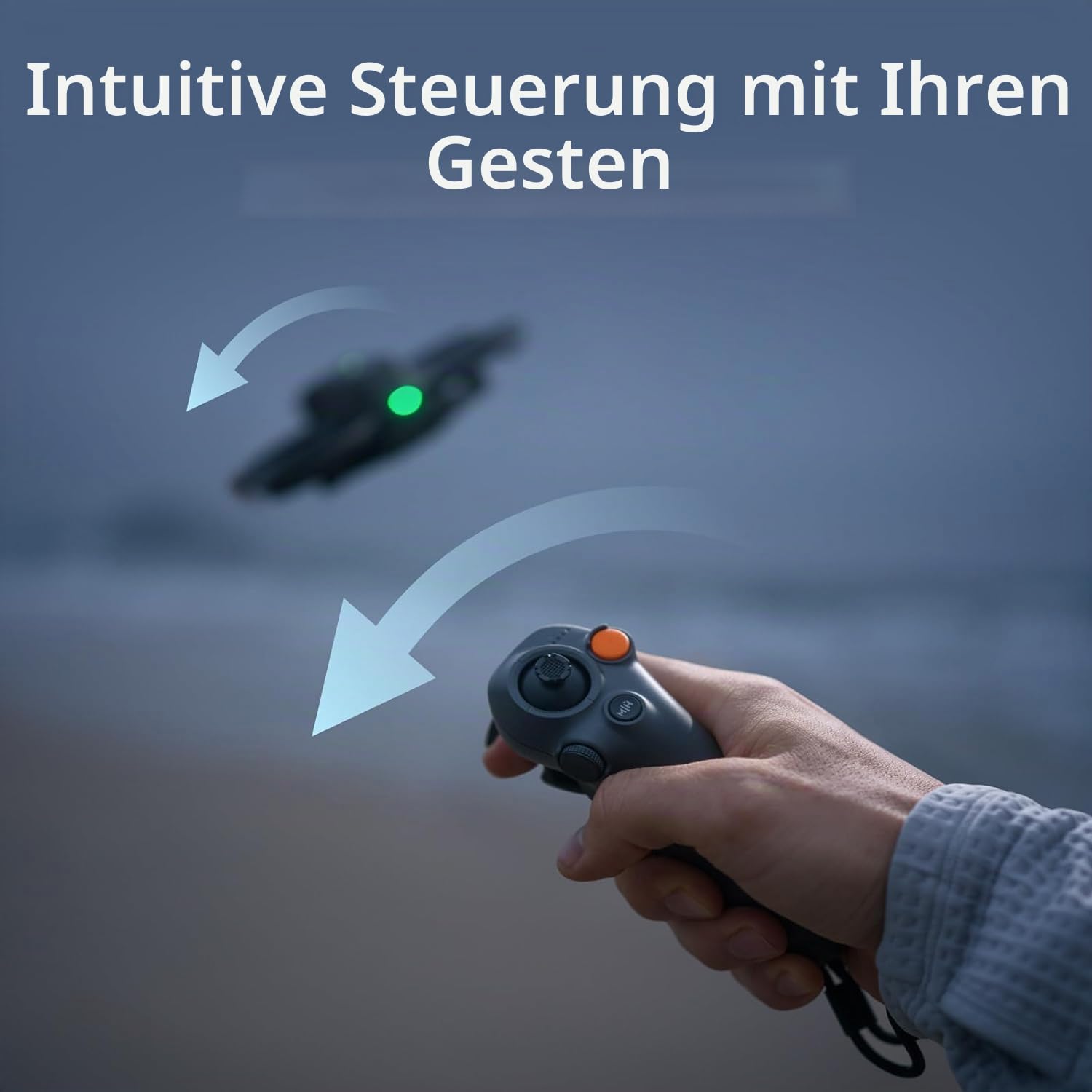 DJI Avata 2 Fly More Combo (3 Batterien), FPV-Drohne mit 4K-Kamera, immersives Erlebnis, Ein-Klick-Akrobatiken, integrierter Propellerschutz, 155° Bildwinkel, Kamera-Drohne konform mit FAA Remote ID