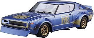 Aoshima Model Car #48 Ken Mary Nissan 2000GT-R Skyline GT-R Mythical Racing #73 1/24 Scale Model Kit