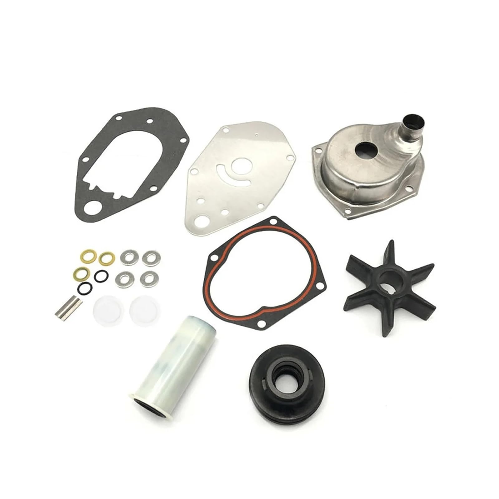 Pompa Acqua Ausiliaria Per Mercury 40 45 50 60 HP 4 Tempi Per Motore Fuoribordo Kit Pompa Acqua 46-812966A11 47-19453Q2 47-19453T2 46-812966A12