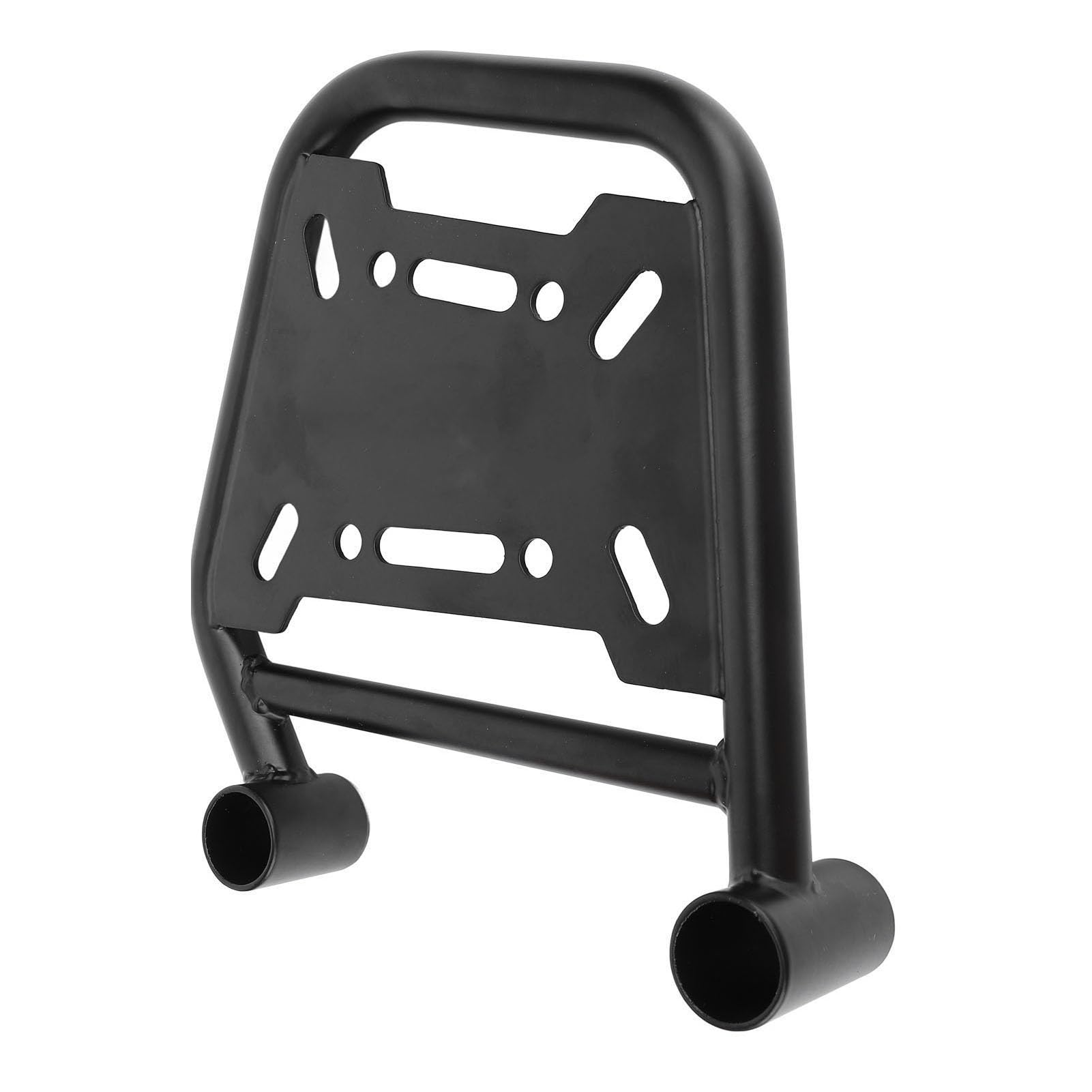 POENVFPO Bastidores de Soporte para Alforjas Soporte para Bolsa Lateral de Hierro Tubo de 17 Mm Anodizado Duro Negro Almacenamiento Adicional Fácil Instalación para Eliminator 400 450 500 SE 2023