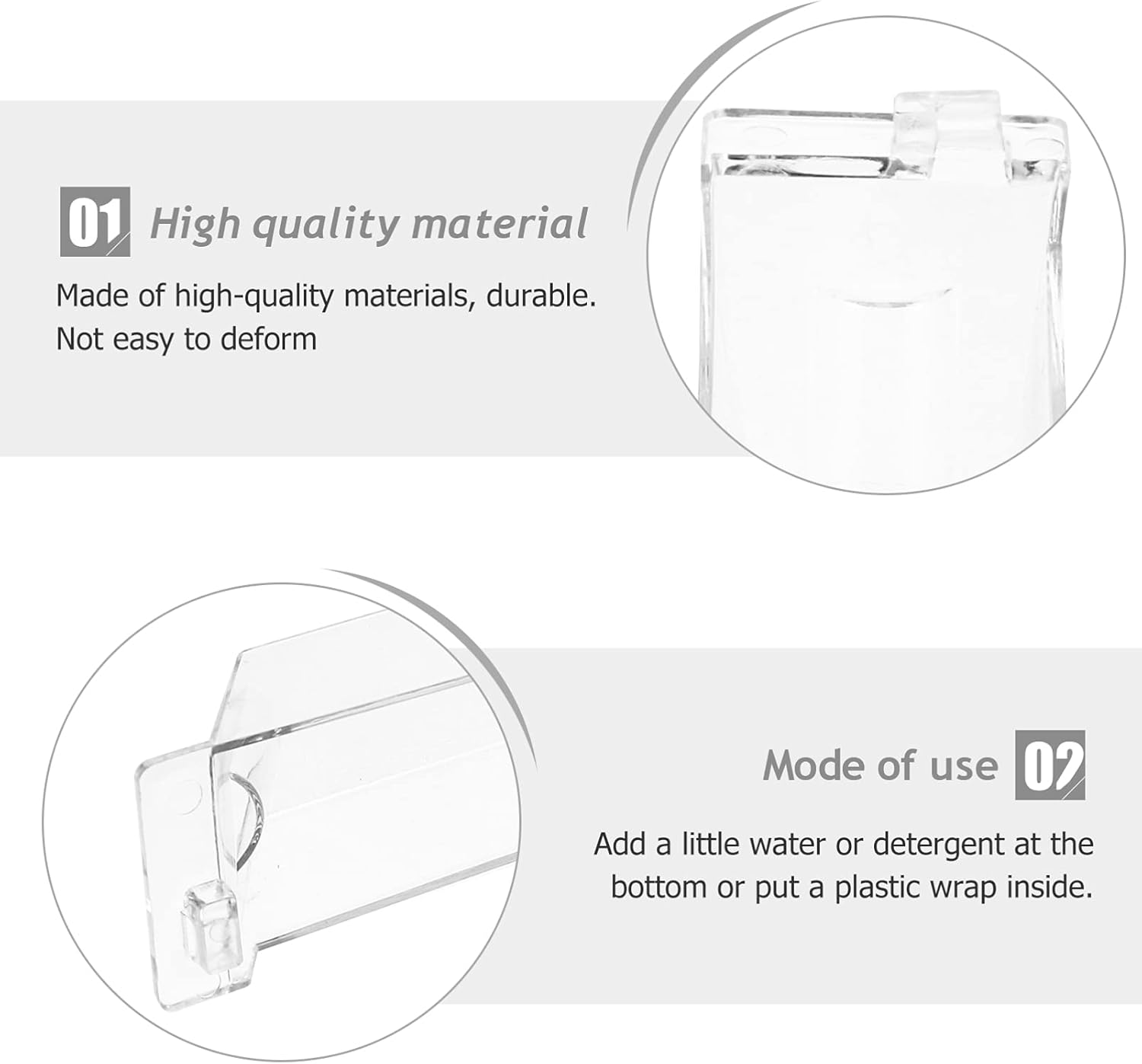 jojofuny 2Pcs Transparent Plastic Range Hood Oil Catcher Cups Grease Cup Replacement for Home & Restaurant Kitchen Hood Filter Accessories – Easy Install & Leak-Proof Oil Trap for Everyday Cooking