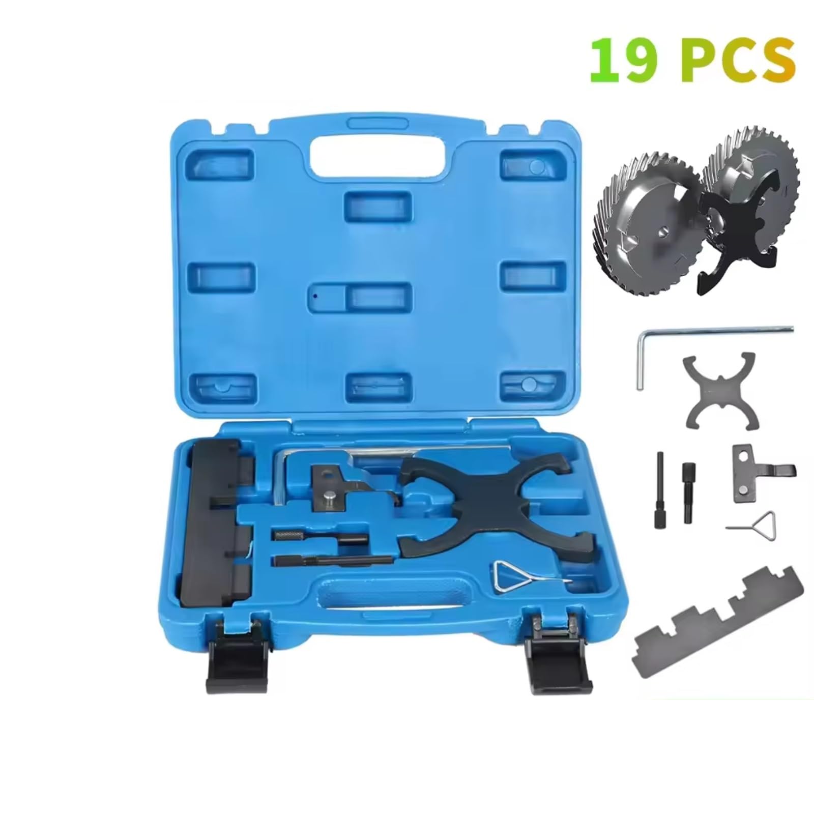 Compatibile Con Ford Per 1.6Ti VCT1.6 Auto 7 Pezzi Kit Strumenti Bloccaggio Cinghia Albero A Camme Motore OEM: 21-163 303-620 Kit Attrezzi Per Fasatura
