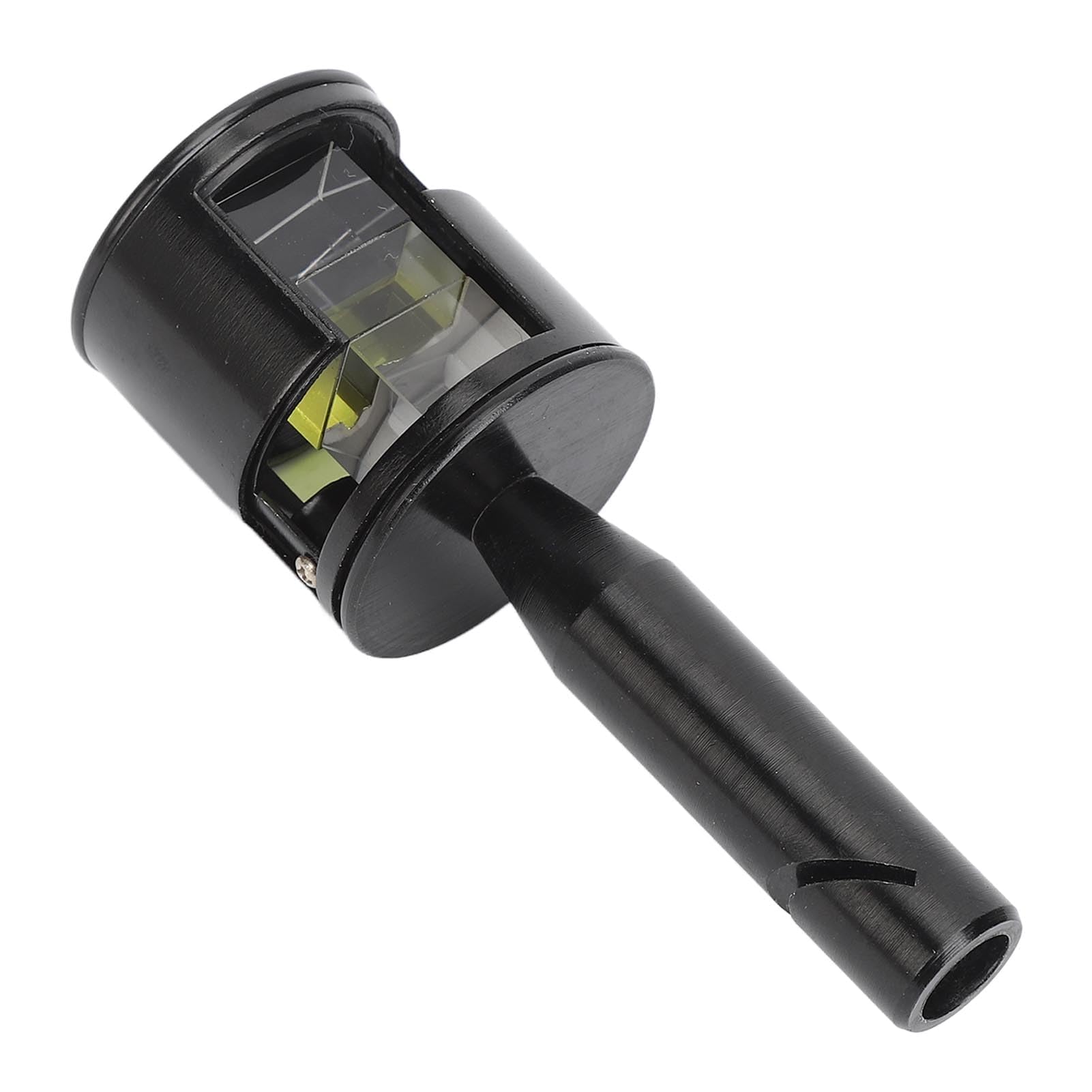 Prisme angulaire optique de station totale en aluminium, prisme carré optique avec poignée de protection rotative conception de poignée pour la mine de tunnel