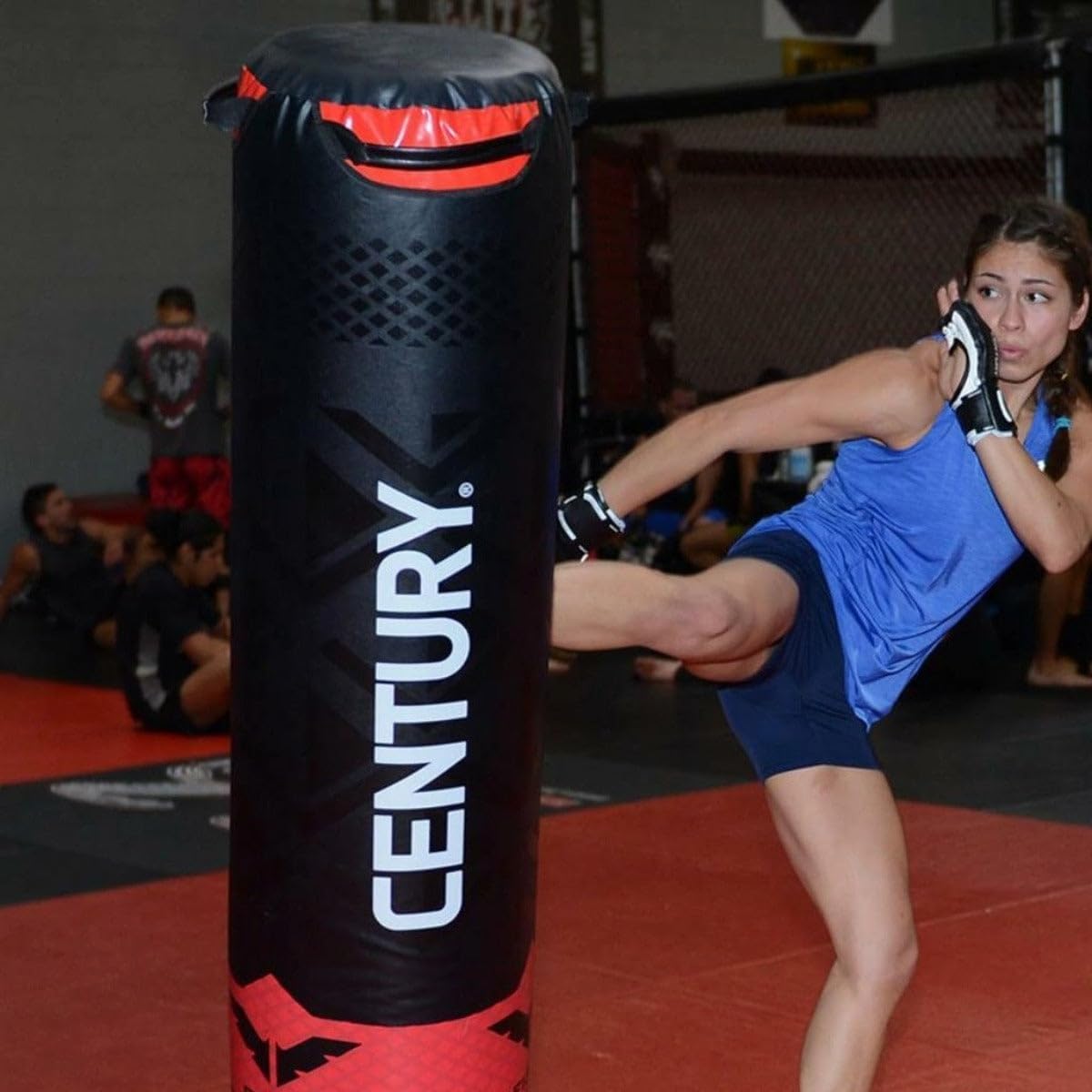 Century Versys Freestanding Punching Bags - Style Options | Soft Base with Stability | Versatile for Throws & Ground Work MMA Training | Low Impact Material | Handle for Clinches & Knee Strikes