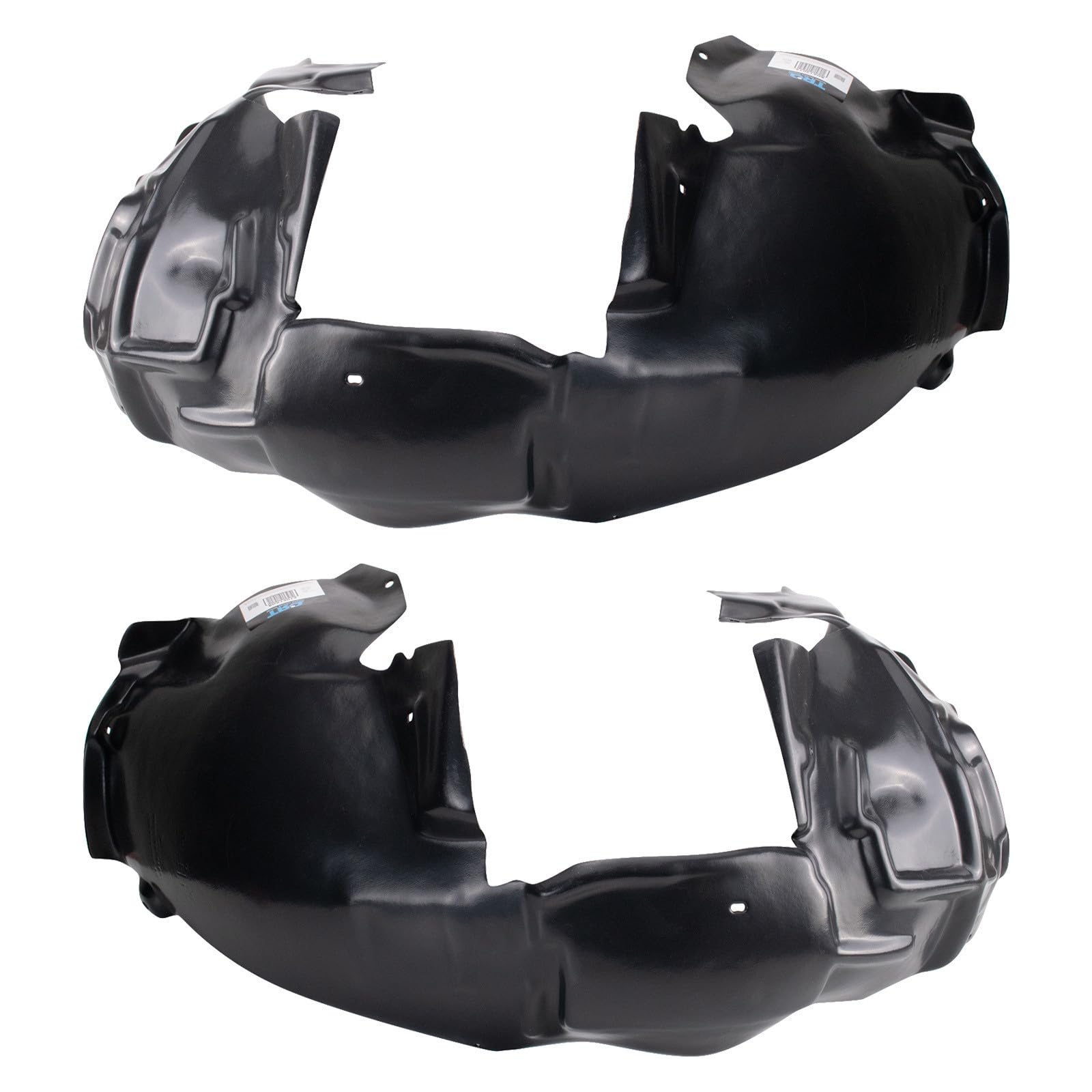 TRQ Front Inner Fender Liner Set | For 2008-2017 Audi A5 Quattro S5 AU1248123 AU1249123