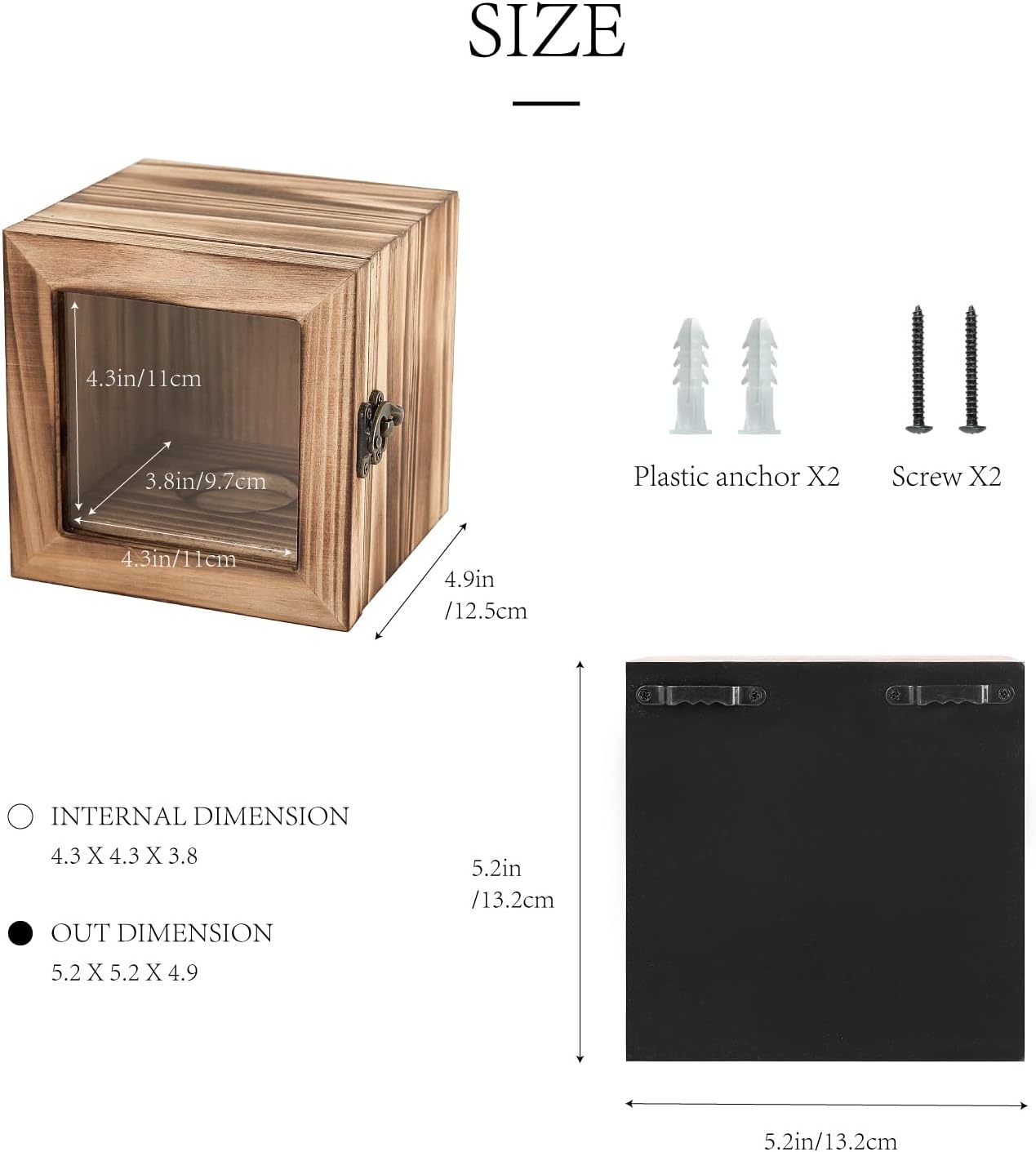 Freezing point 9" Baseball 12" Softball Display Case for Balls Homerun Shadow Box Frame Wall Mount Small Stand Holder Cubes Memorabilia Clear Sport Collectibles Single Gifts for Boys Carbonized 1