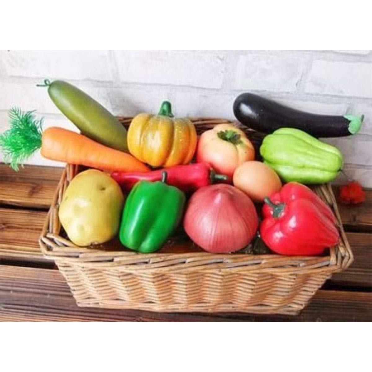 Oodles, vegetables & egg model food samples 12 and type set display