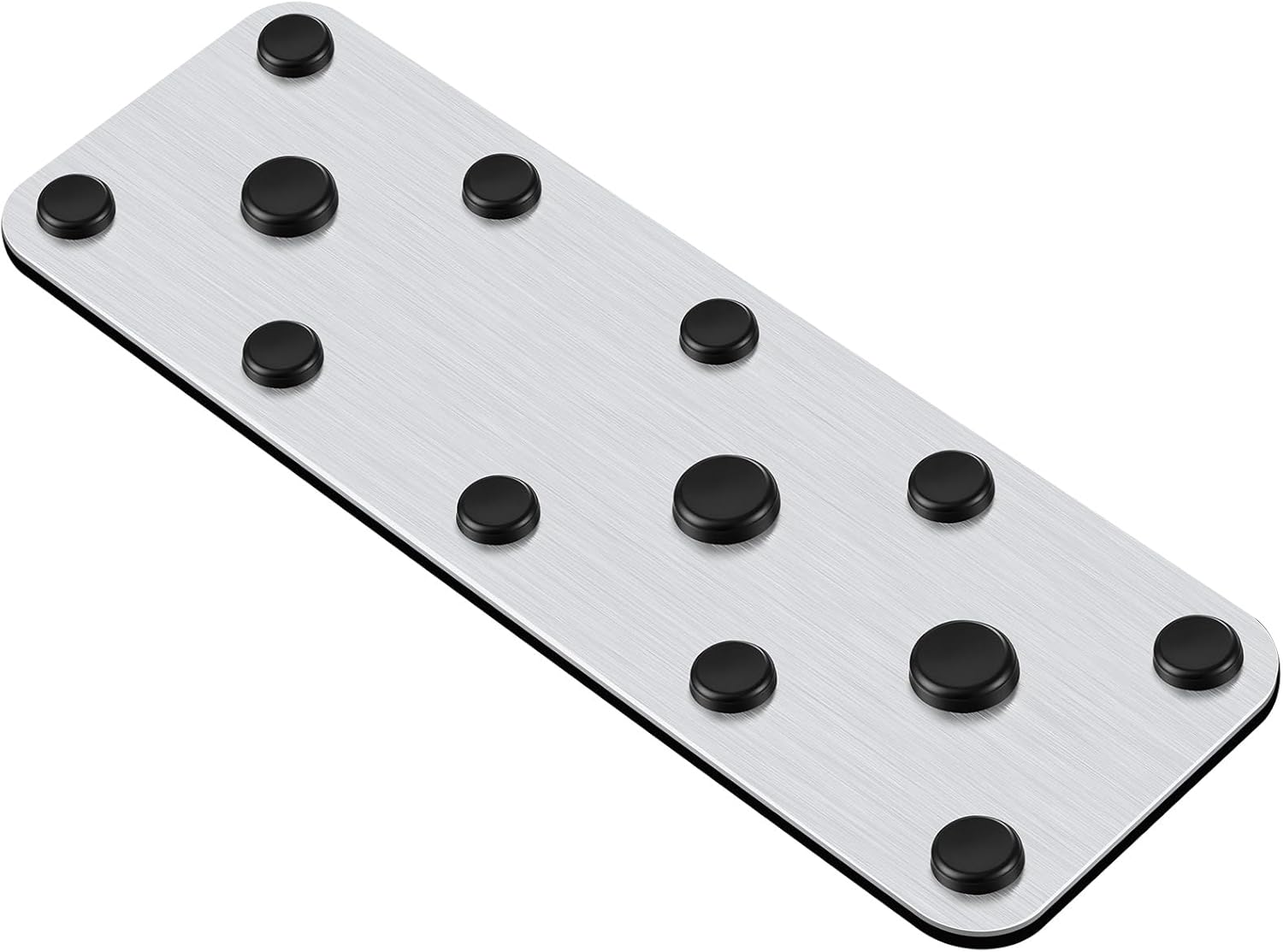 Dead Pedal Cover Compatible with Subaru Forester 2003 2004 2005 Left Side Footrest Pedals Aluminum Alloy Silver Tone