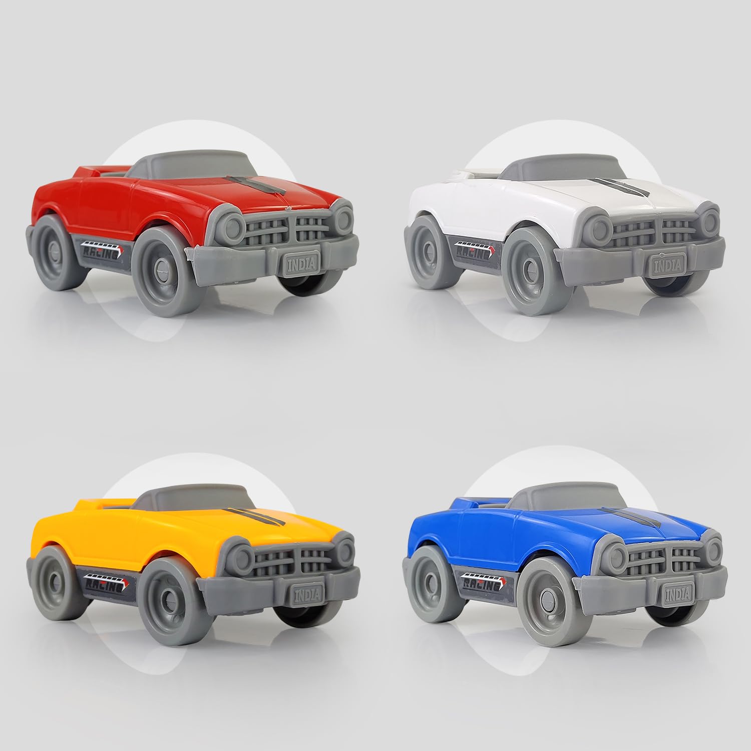 NHR Dinky Plastic Toy Car Pull & Push Vehicle Racing Toy Cars Play Set Toddlers Car Toys Pullback Mini Cars Toys for Kids up to 3 Years (As per Color Availability)(Set of 4) (B0CL75GG1H) Amazon Price History, Amazon Price Tracker