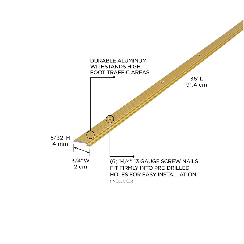 side様　リフォーム Amazon | M-D Building Products 79038 溝付き 3/4インチ x 36