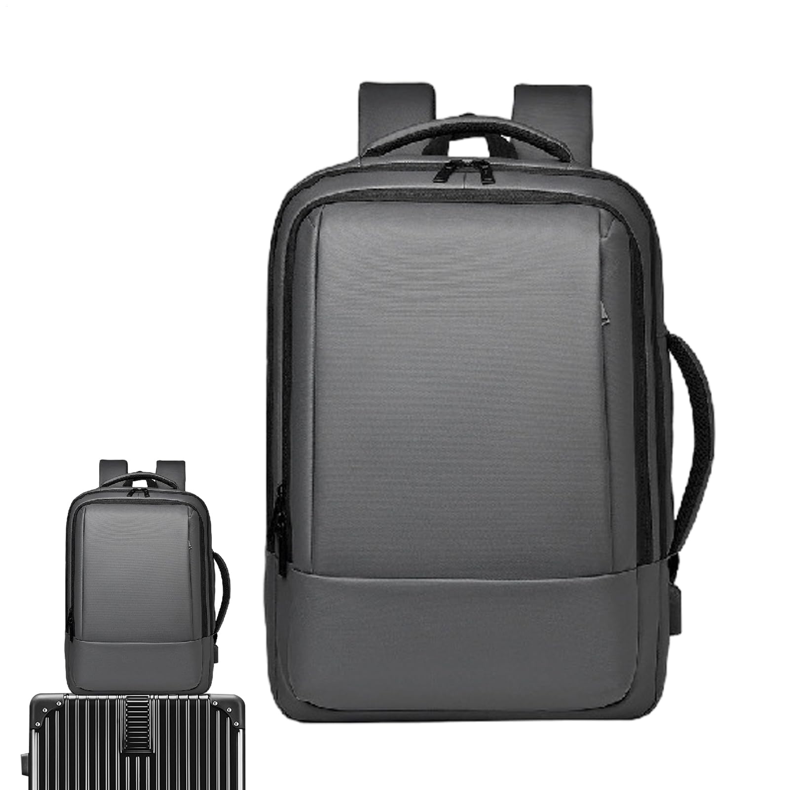 Zaino da lavoro – Borsa professionale espandibile per notebook, grande zaino da viaggio per laptop, borsa da trasporto per adulti, personale, insegnanti, impiegati, pratico accessorio funzionale per